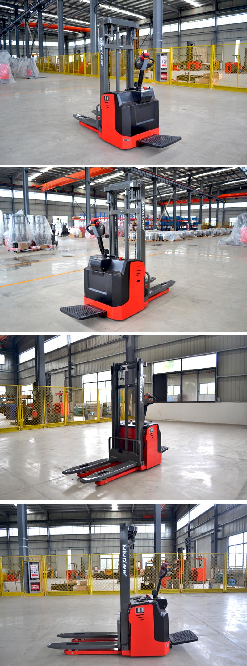 半電動(dòng)堆高車，電動(dòng)堆垛車，步行式電動(dòng)叉車，堆高機(jī)，托盤堆垛車，搬易通，米瑪